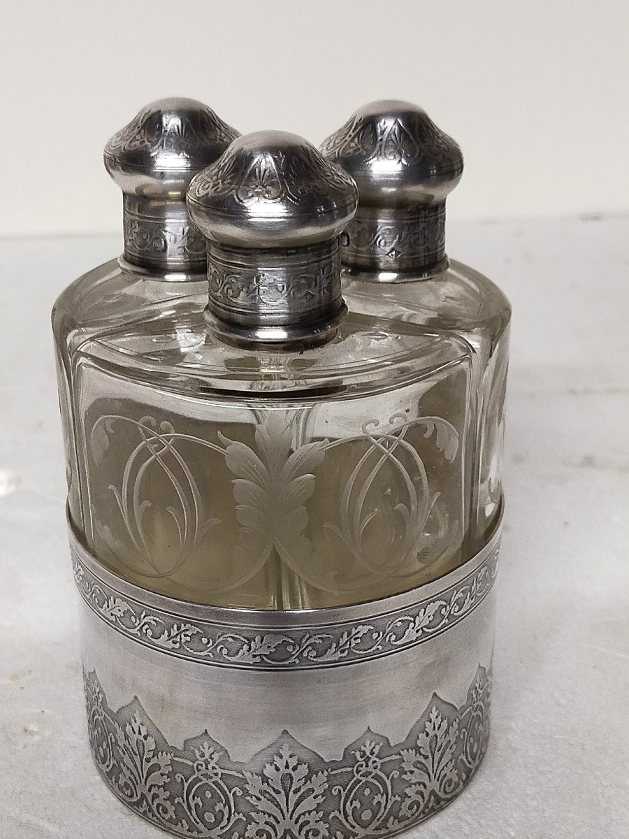 flacons a senteur coffret a parfum en argent massif -photo-3