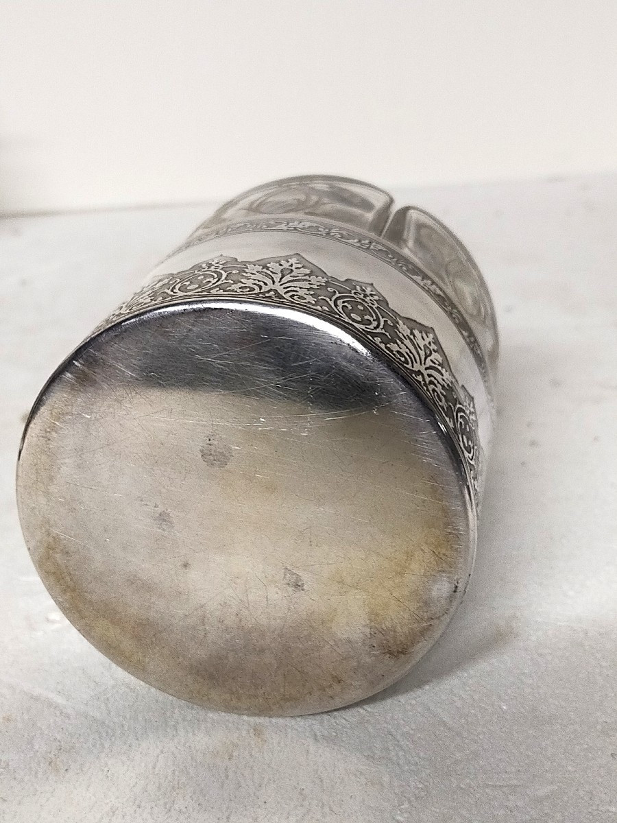 flacons a senteur coffret a parfum en argent massif -photo-2