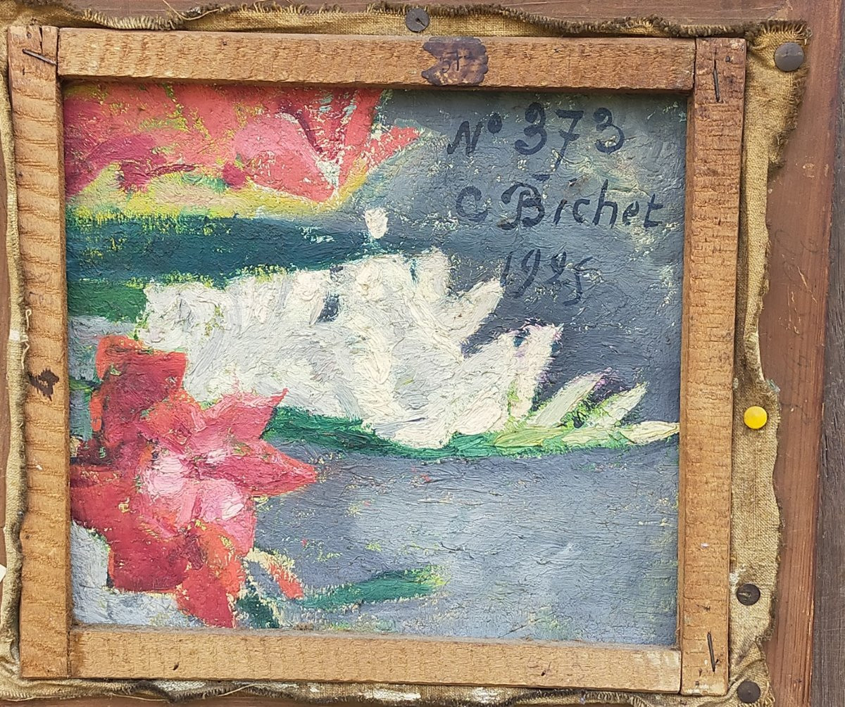 Charles Théodore Bichet 1863-1929 School Of Crozant (alluaud Jouhaud Limoges Berry)-photo-1