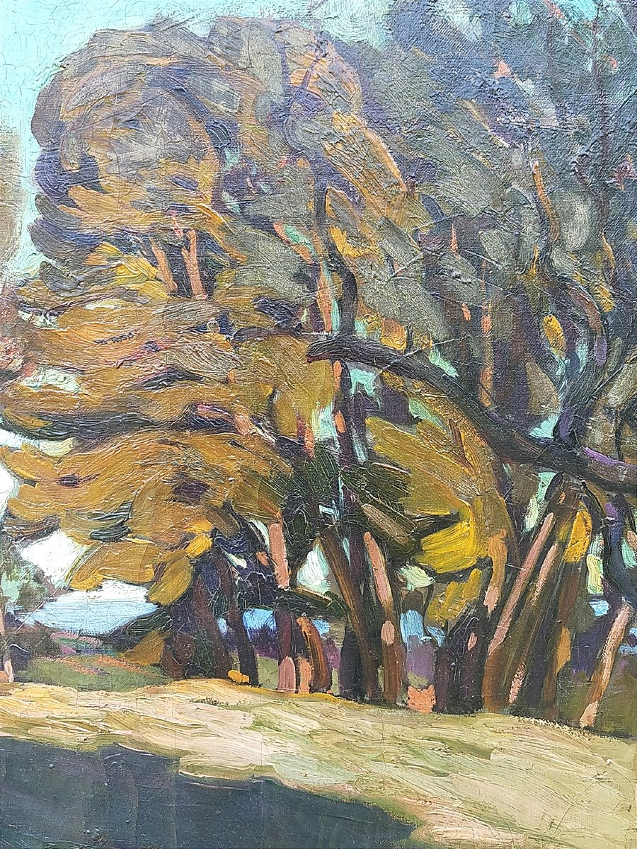 édouard Bourgeois Debourg (1880-1939) Crozant School (limousin Creuse Gargilesse)-photo-3