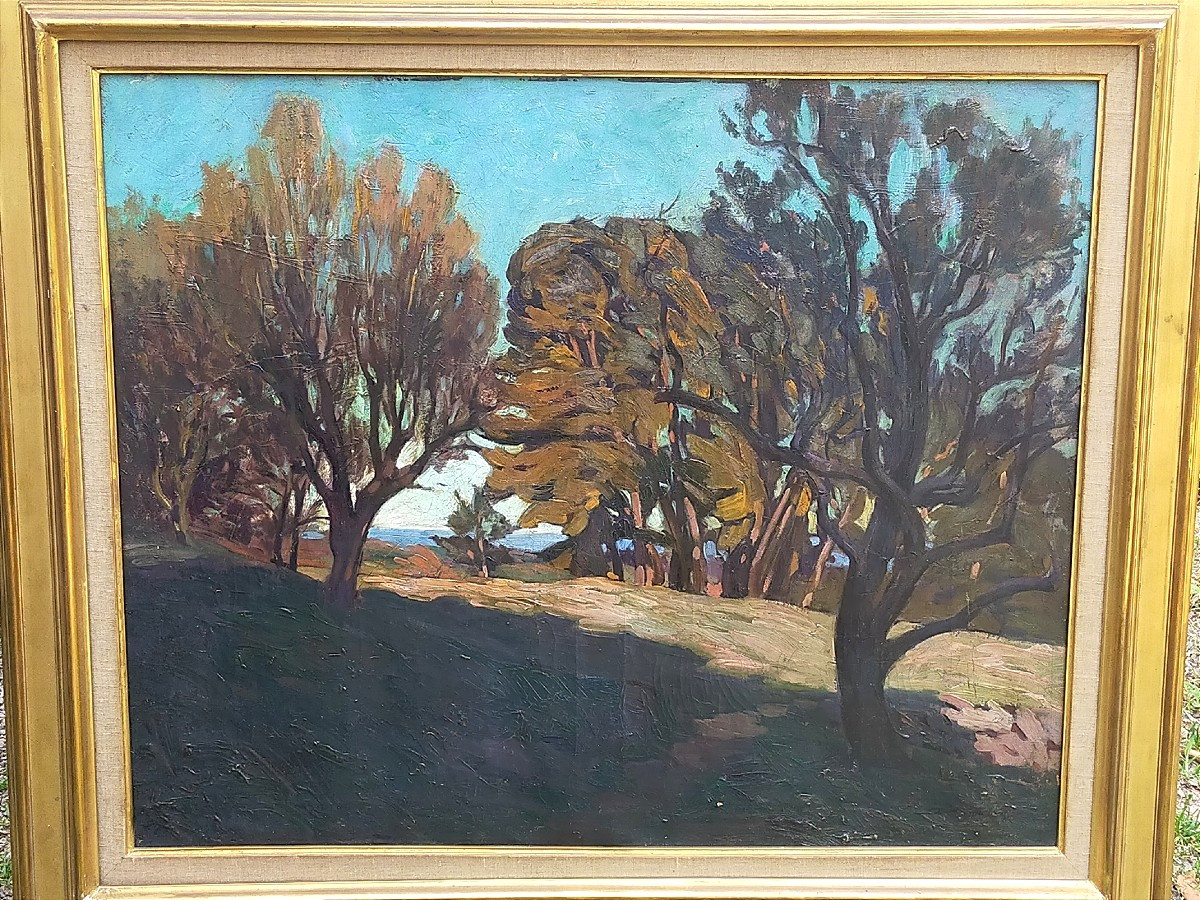 édouard Bourgeois Debourg (1880-1939) Crozant School (limousin Creuse Gargilesse)