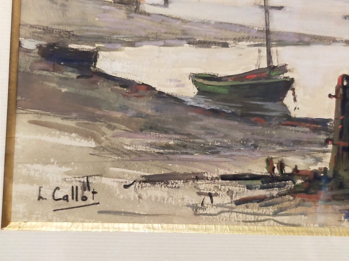 Henri Callot (1875-1956) île De Ré, île d'Oléron, Charente -photo-3