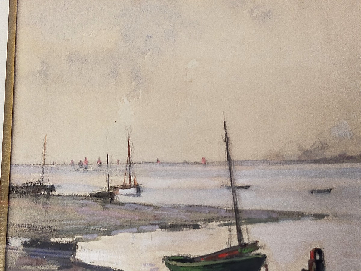 Henri Callot (1875-1956) île De Ré, île d'Oléron, Charente -photo-1