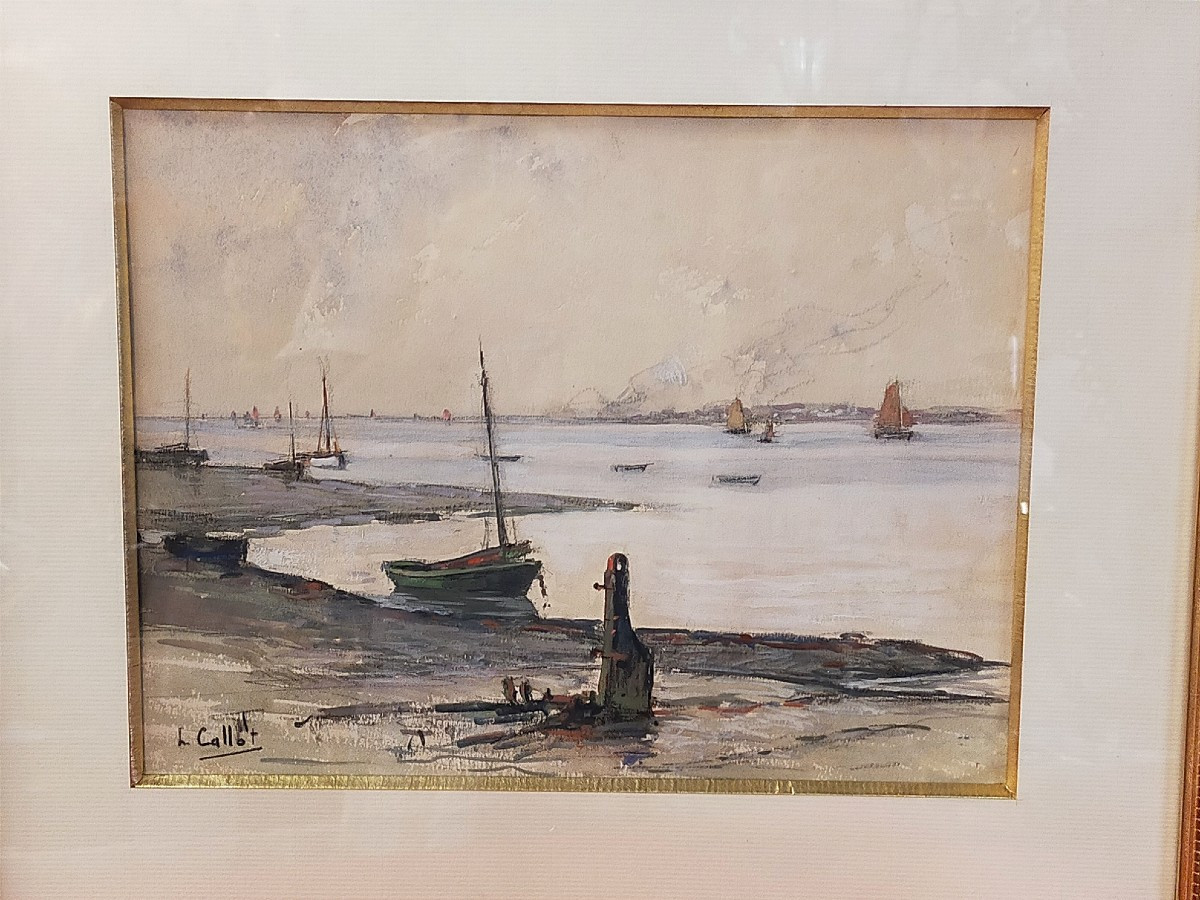 Henri Callot (1875-1956) île De Ré, île d'Oléron, Charente 