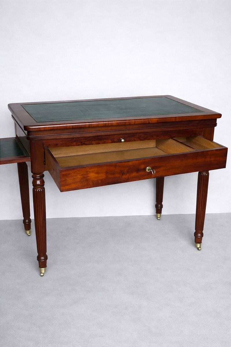 Louis Philippe Architect's Trunchin Desk-photo-2