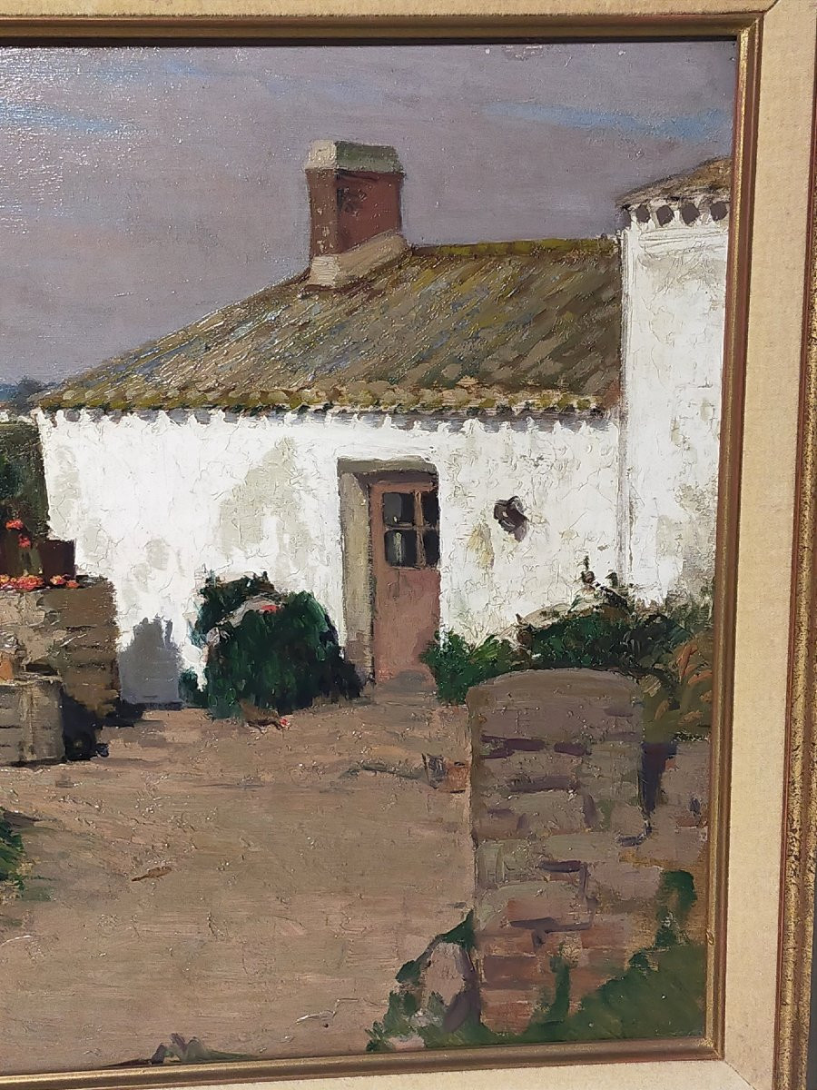 Henri Callot  (1875–1956) Maison à Ker Bossy – Île d’Yeu-photo-4