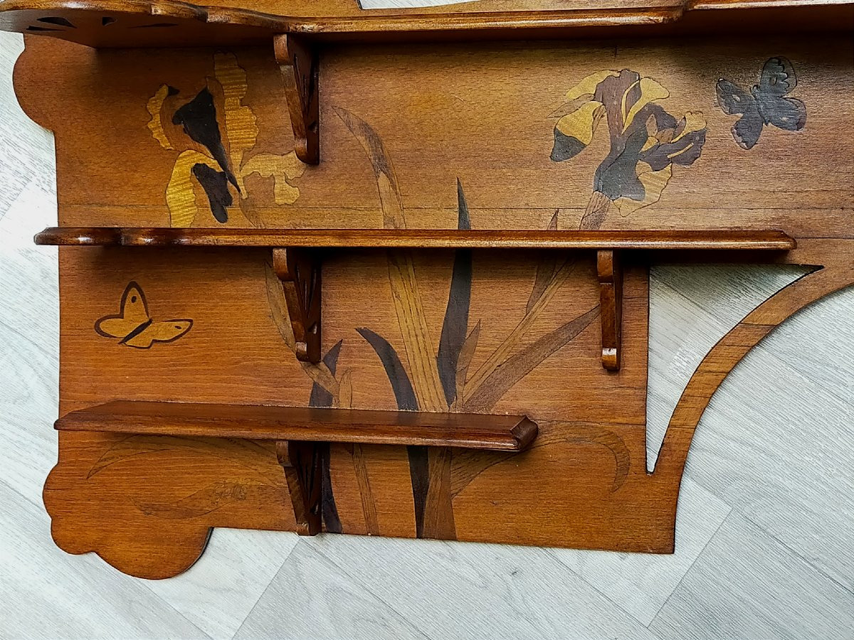 &Eacute;tag&egrave;re murale  &Eacute;mile Gall&eacute; &ndash; Art nouveau  &Eacute;cole de Nancy-photo-1