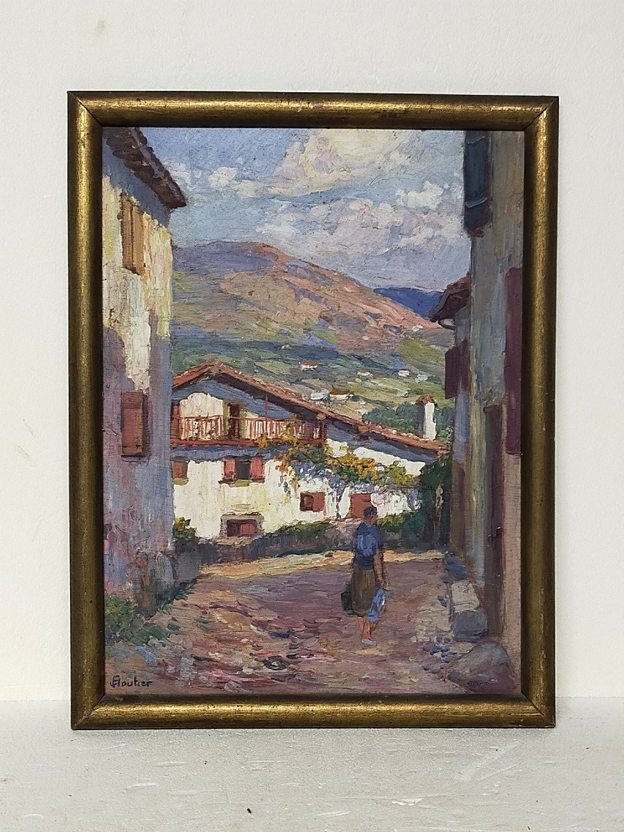 Louis Floutier (1882–1936) – Farm In The Leispar District, Baïgorry, Basque Country -photo-2