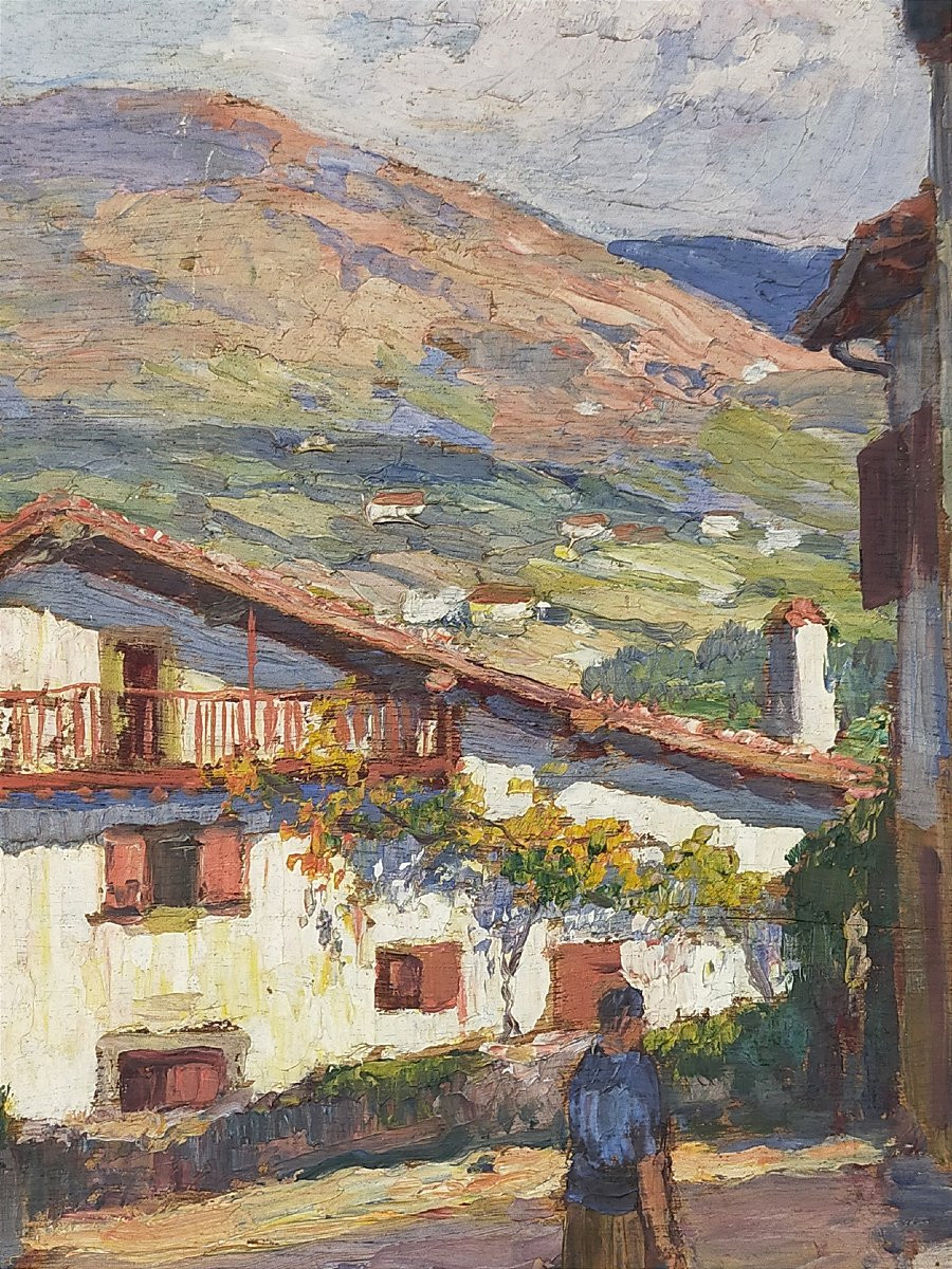 Louis Floutier (1882–1936) – Farm In The Leispar District, Baïgorry, Basque Country -photo-1