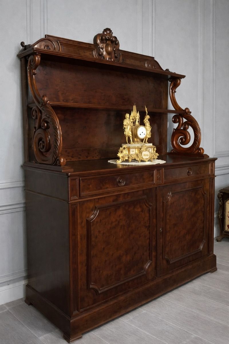 Two-door Mahogany Sideboard (dresser/china Cabinet)-photo-4