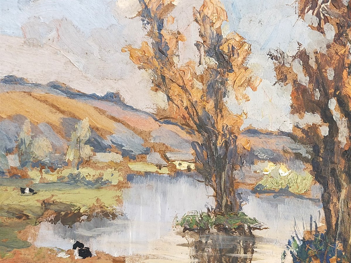 Jean-paul Savigny (1933–2001) l'Aven At Pont Aven-photo-4