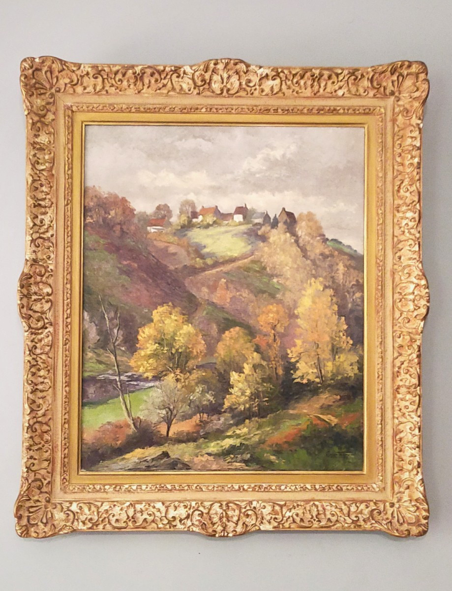 Gaston Thiery La Rocheblond Fresselines Crozant School 