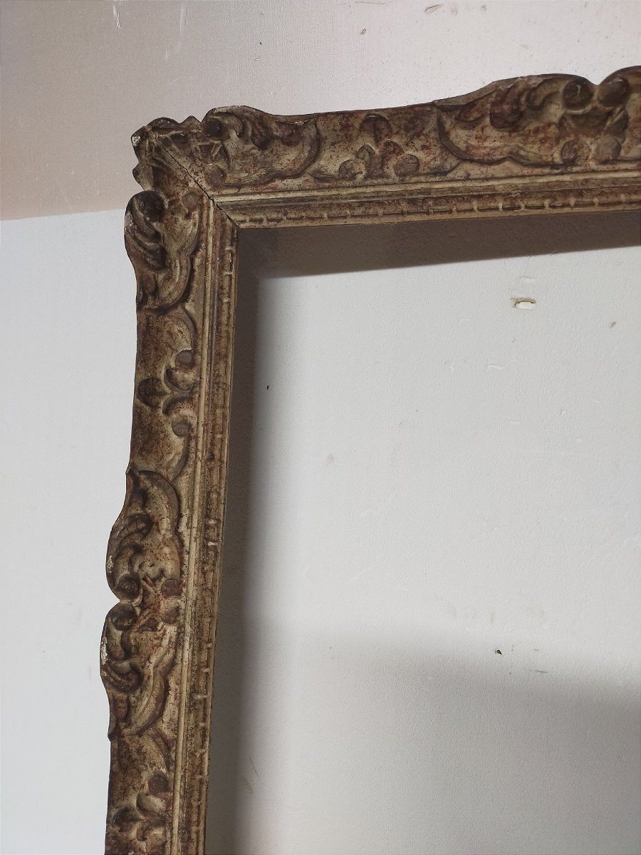 Montparnasse Style Frame For A 43cm X 51cm Painting (louis XIV Style)-photo-3