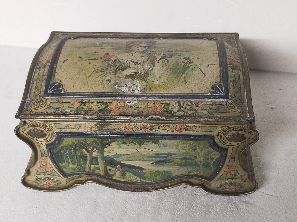 Boite de biscuit huntley et palmers londres -photo-2