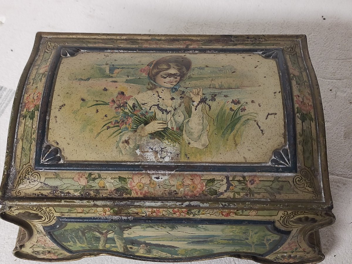 Boite de biscuit huntley et palmers londres -photo-1