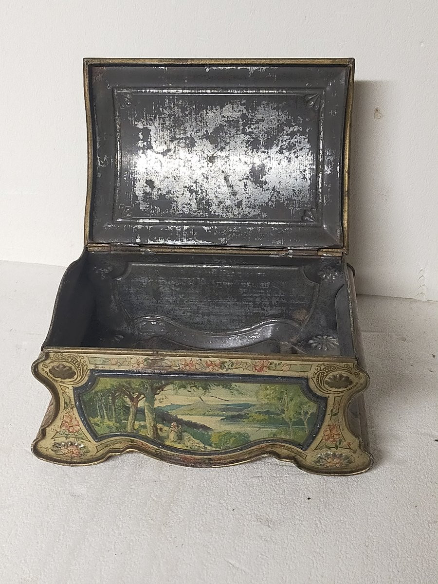 Boite de biscuit huntley et palmers londres -photo-3