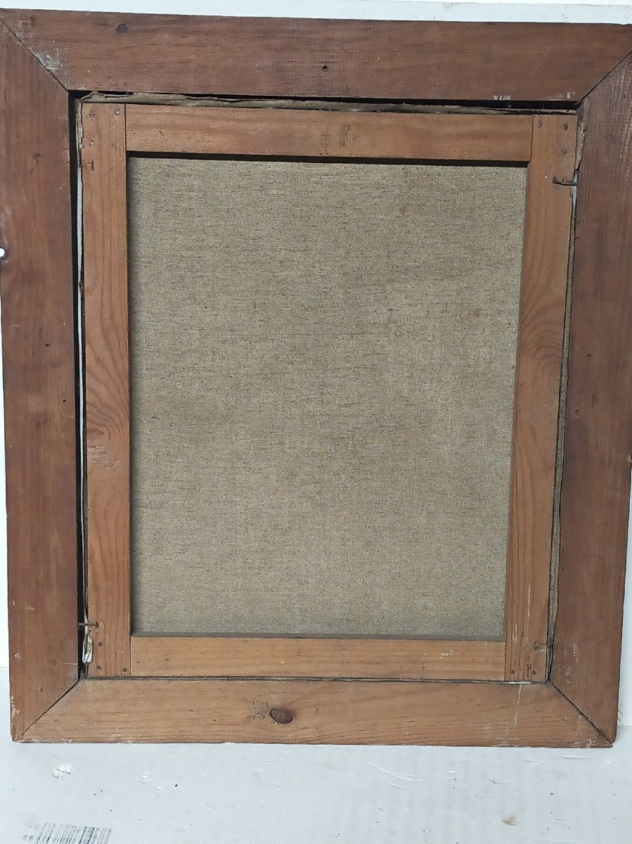 Jean Jannel Jeune femme A La Cigarette assise au paysage méditerranéen vers 1920 art déco-photo-1