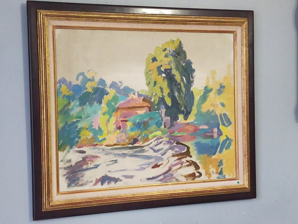 Henri Pailler (1876–1954)  École de Crozant – Moulin Environ De  Crozant -photo-2