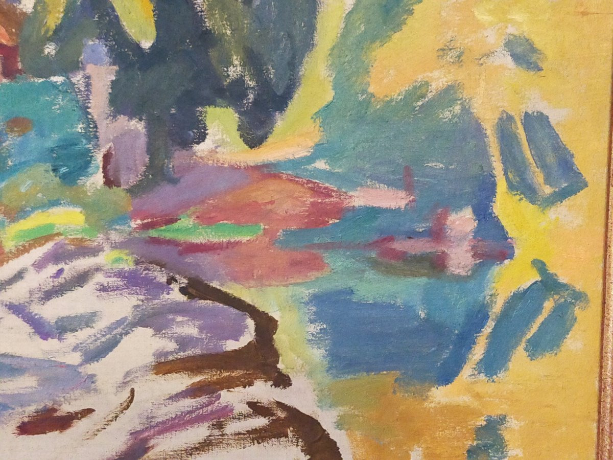 Henri Pailler (1876–1954)  École de Crozant – Moulin Environ De  Crozant -photo-3