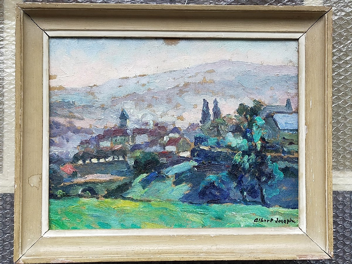 Albert Joseph (1868-1952) – Peyrat-le-Château Ecole de crozant 