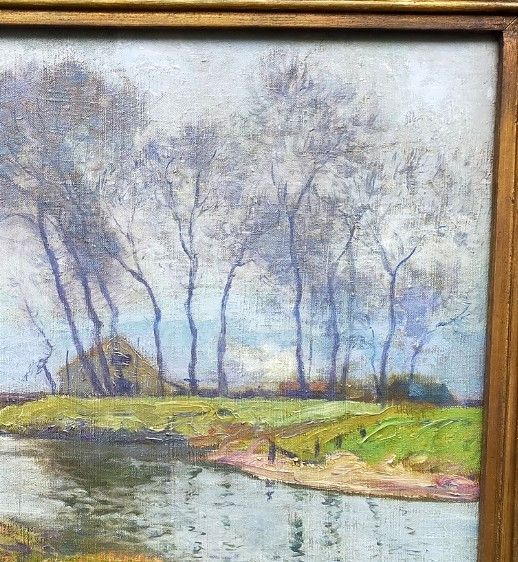 Paul Madeline (1863–1920) – Landscape With River, 1906 Crozant School (guillaumin Detroy...)-photo-1