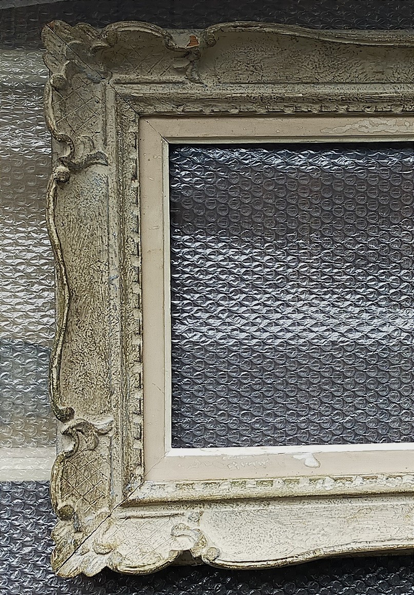 Frame 6p Montparnasse Rabbet 27.5cmx42cm In Patinated Wood-photo-3