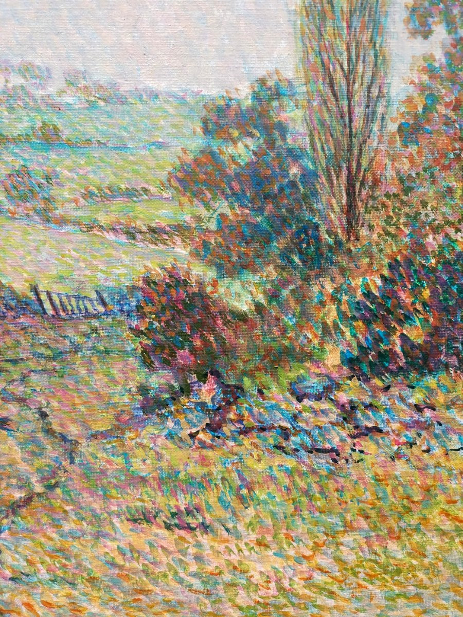 Jean-Paul Savigny (1933-2001) – Paysage divisionniste breton-photo-3