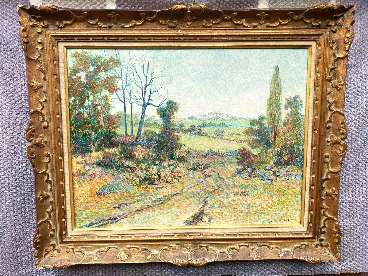 Jean-Paul Savigny (1933-2001) – Paysage divisionniste breton