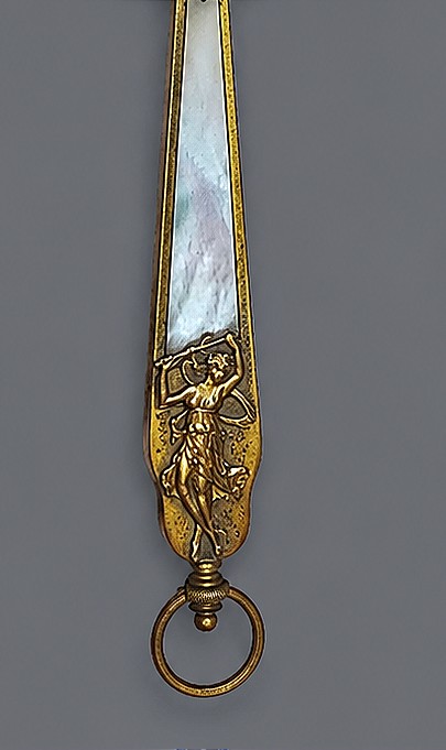 Face &agrave; main  bronze  &ndash; Miniature du Roi Louis XVI  &ndash; XIXe ( miroir coiffeuse empire)-photo-1