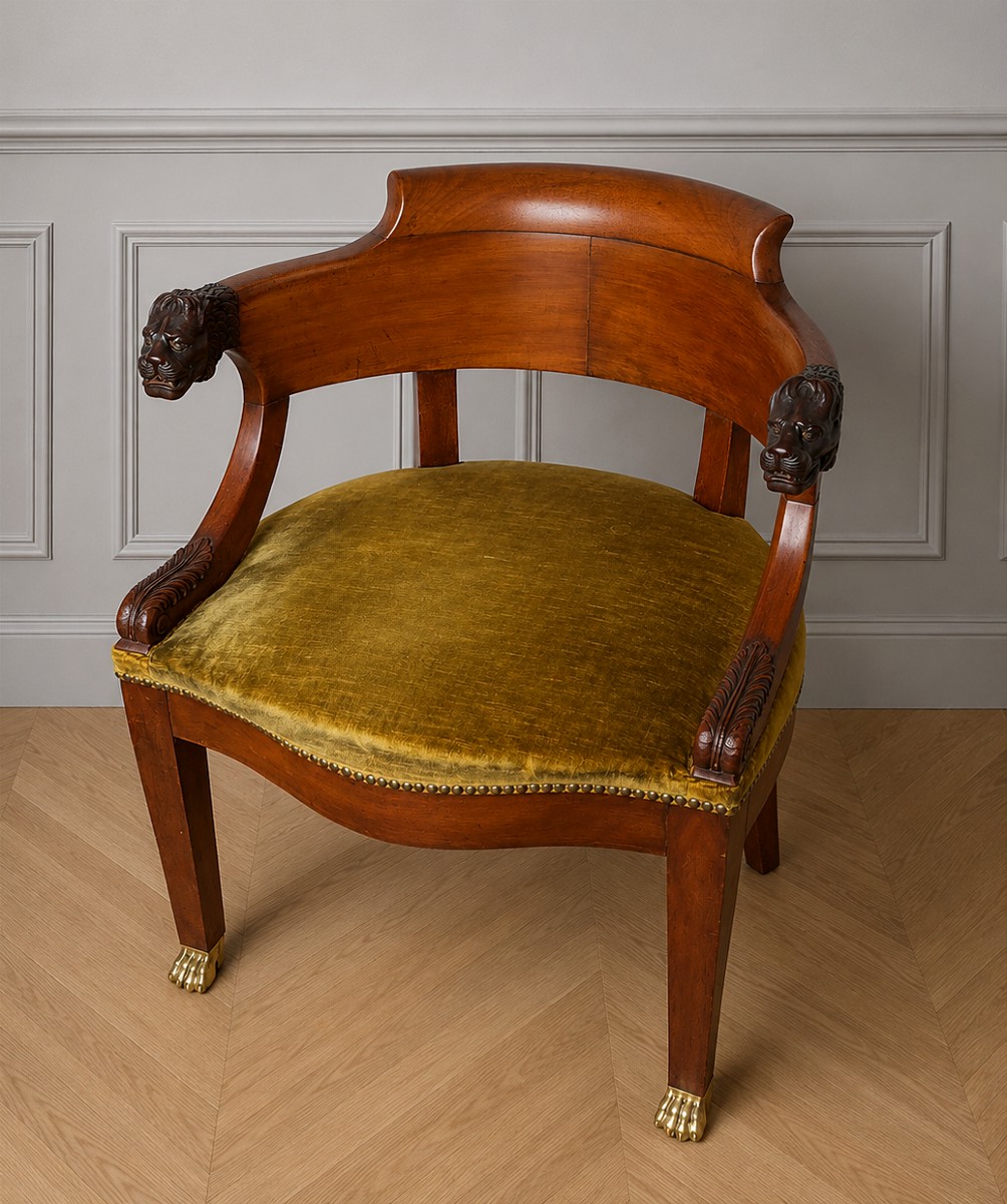 Empire Lion-head Office Chair