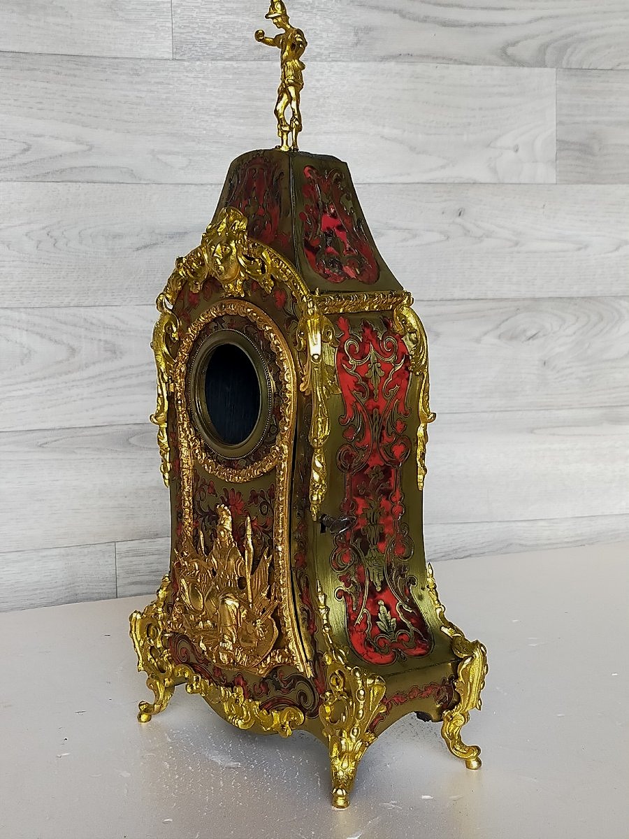 Watch-holder In Boulle Cartel Marquetry-photo-4