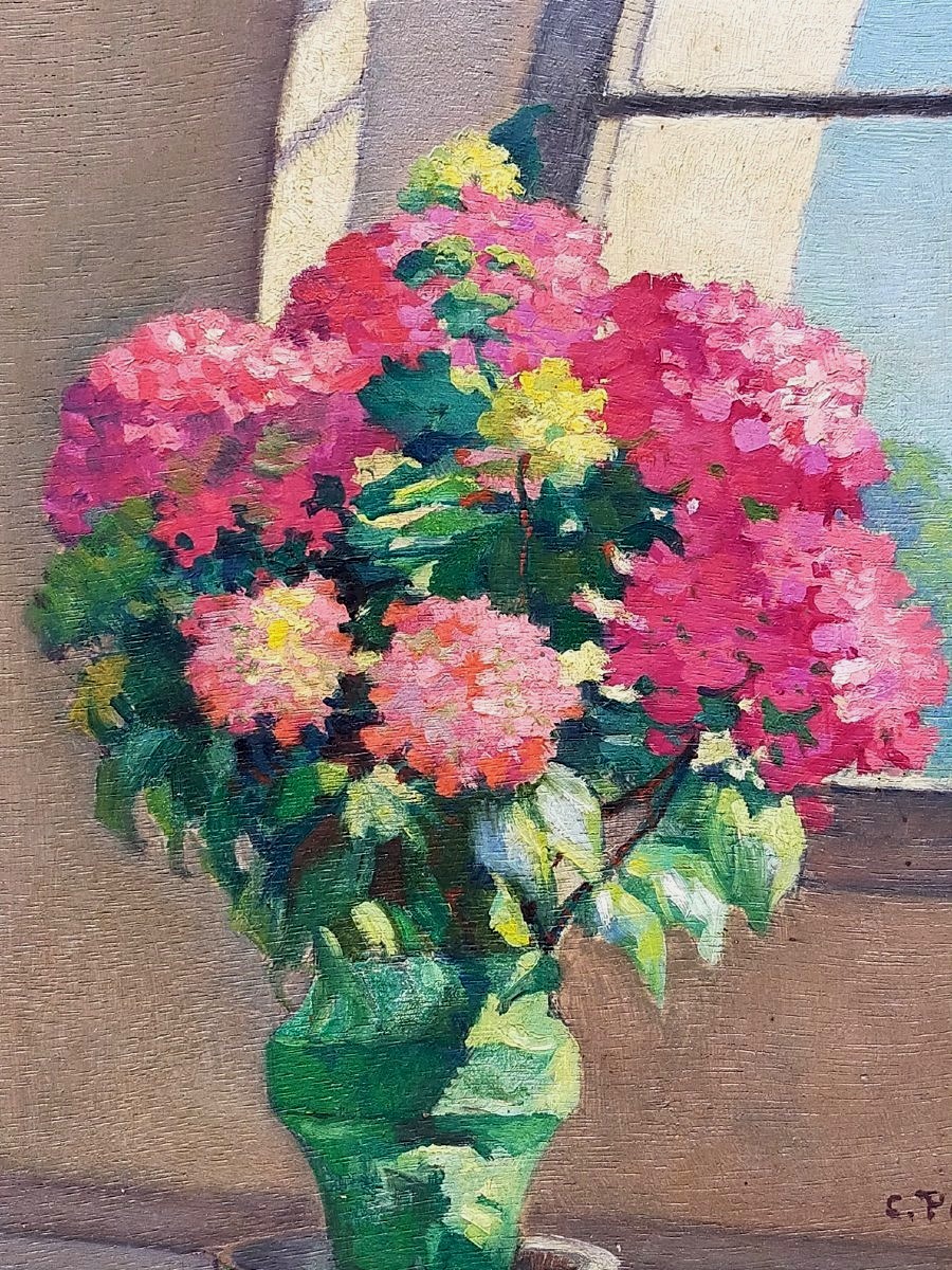 Charles Clément Perron (1893-1958) The Bouquet Of Flowers-photo-2