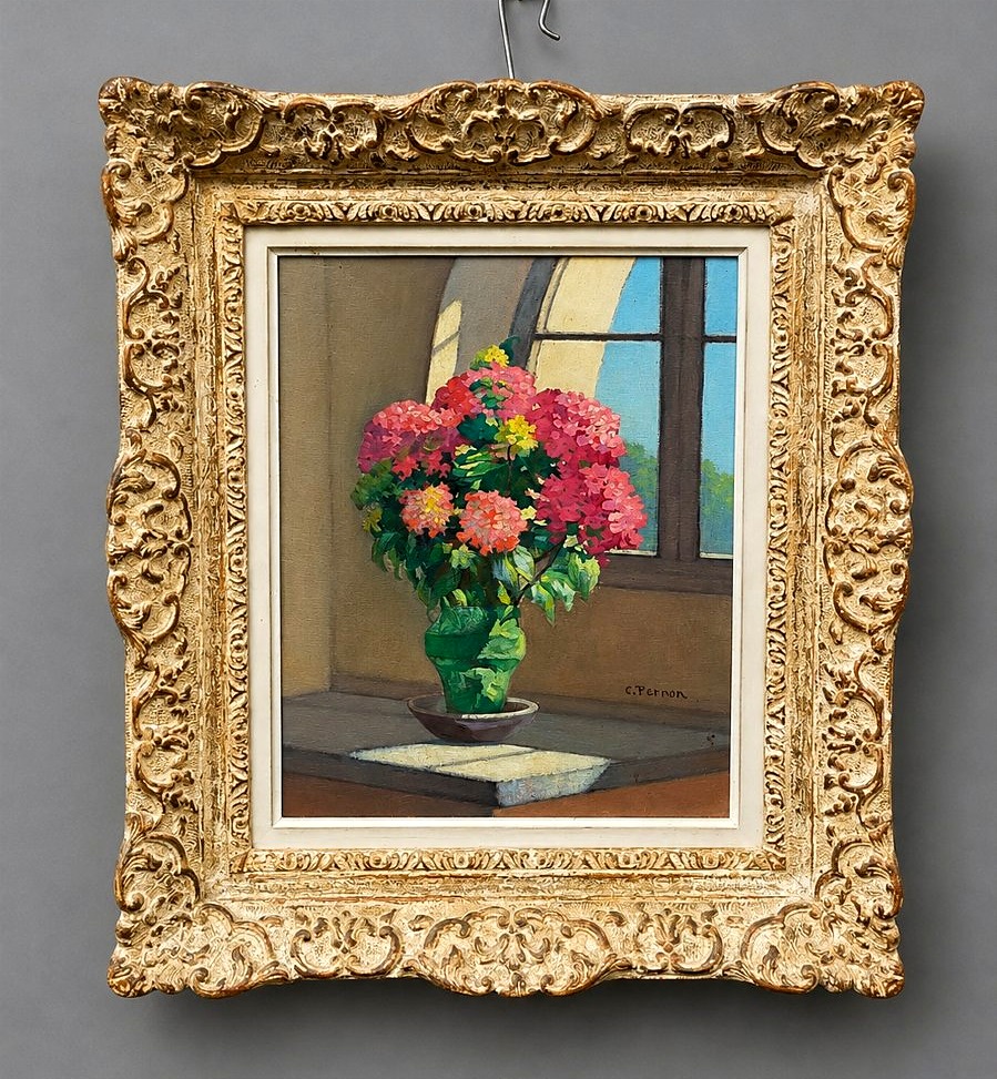 Charles Clément Perron (1893-1958) The Bouquet Of Flowers