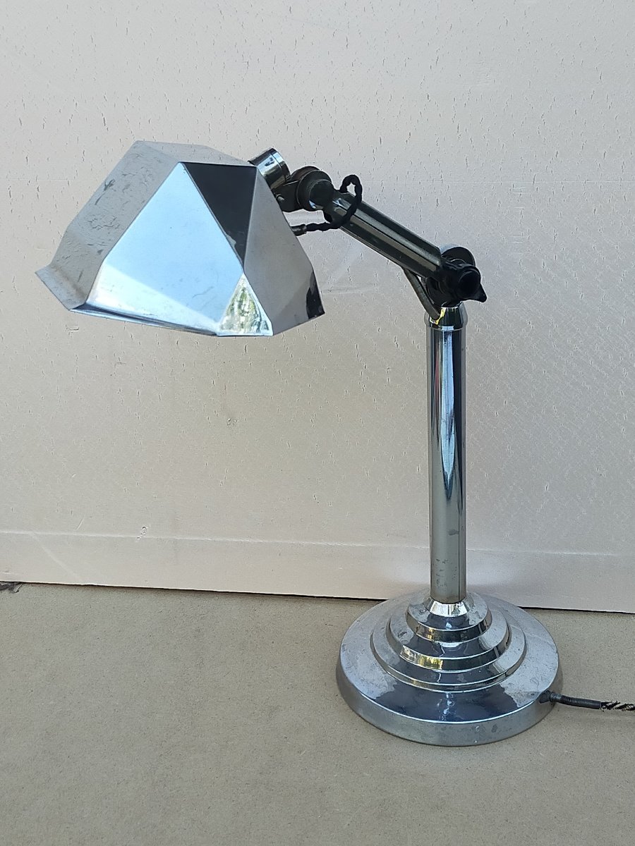 lampe de bureau art déco -photo-3