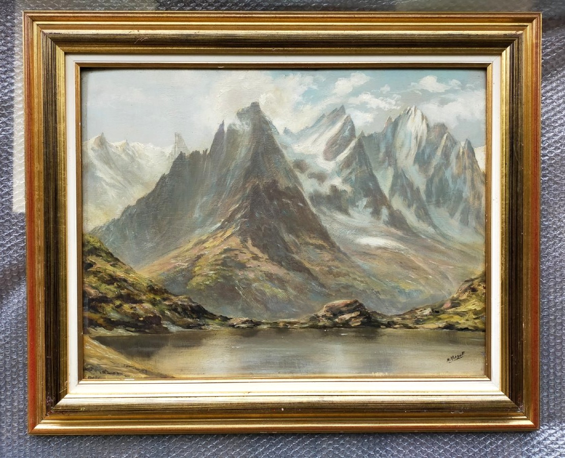 Marcel Wibault (1904–1998) The Aiguilles De Chamonix As Seen From Lac Blanc-photo-2