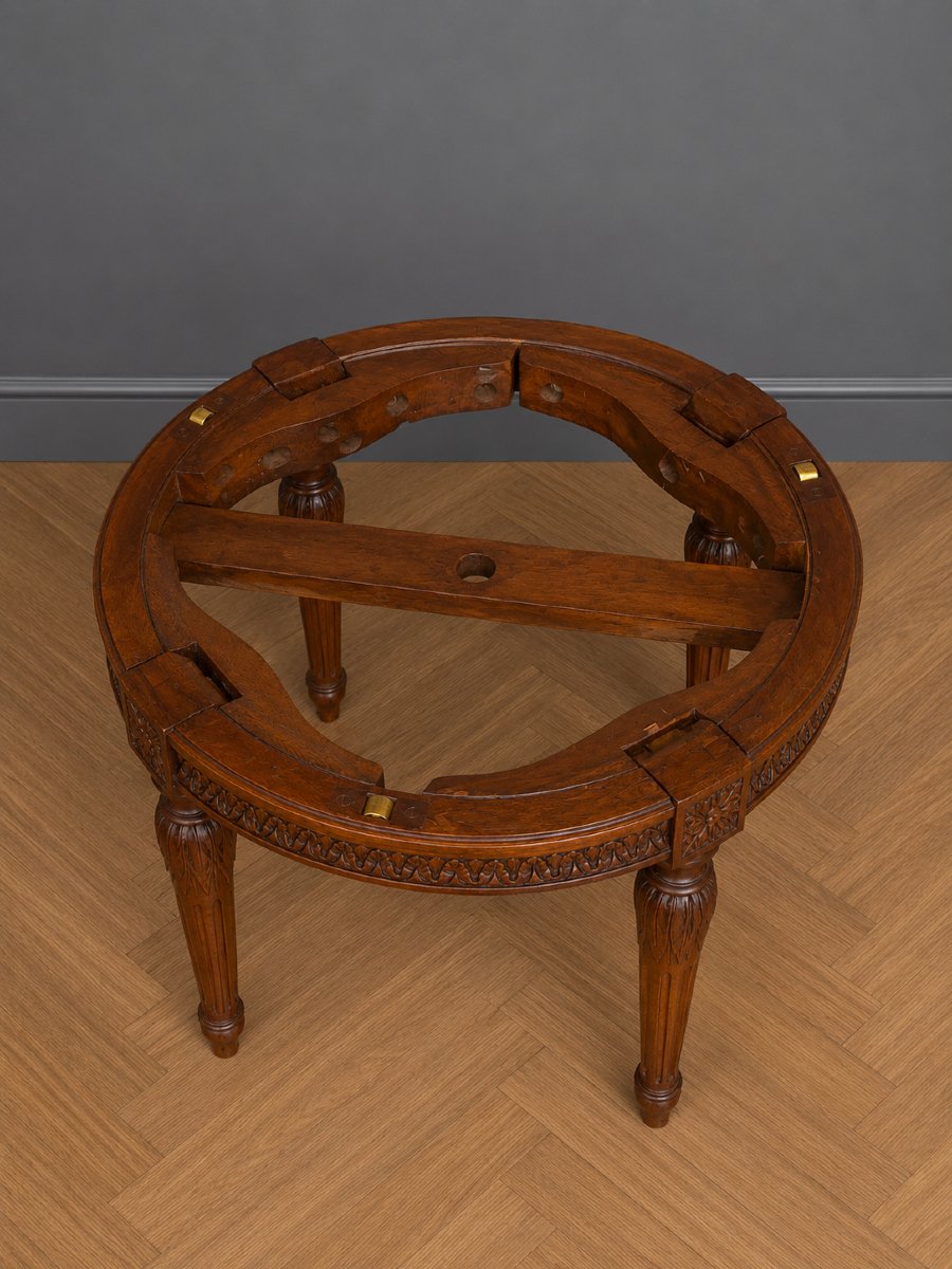 Louis XVI-style Office Chair With Swivel Seat -photo-4