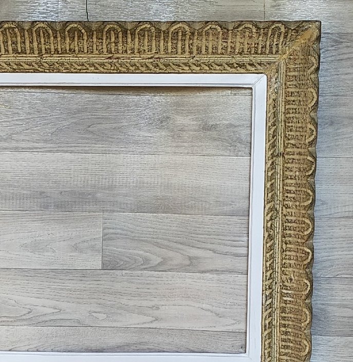 Cadre style Bouche Montparnasse 10f pour tableau 55cm x 47cm -photo-2