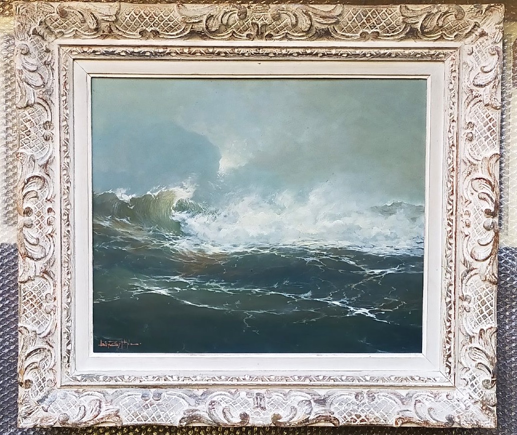 Léon Zeytline (1885–1962) Seascape – Breaking Wave