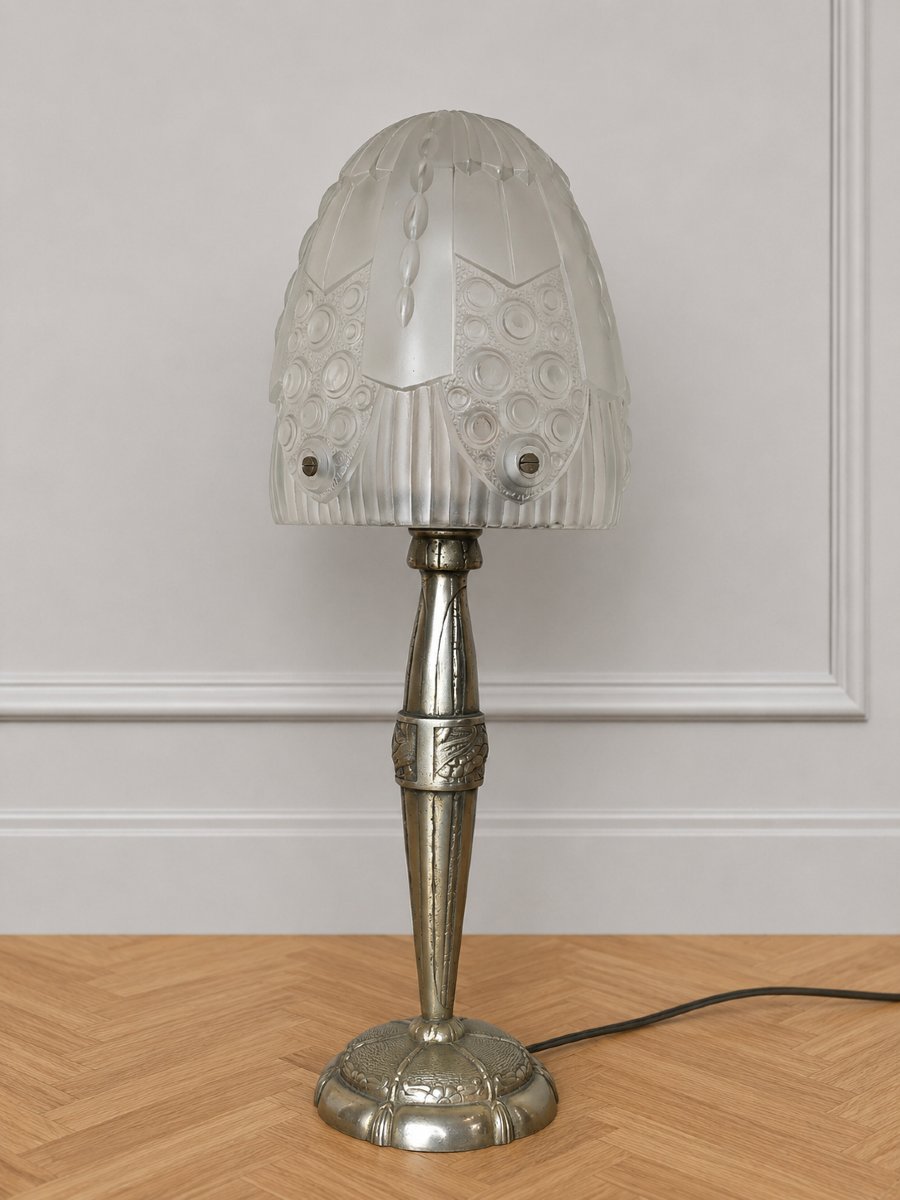Lampe de table Art Déco par Georges Leleu (1883-1961)