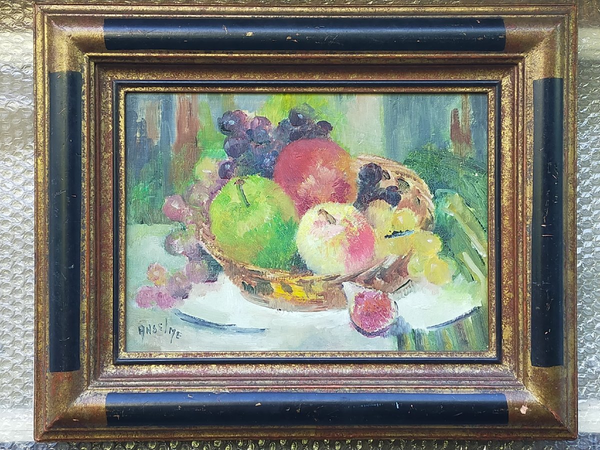 Marcel Anselme (1925–1982) Still Life With Fruit