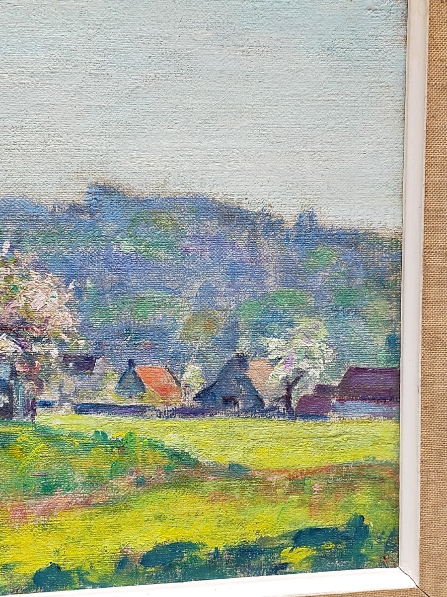 René Juste (1868/1954) Ecole de Crozant Marlotte ( joseph detroy guillaumin)-photo-4
