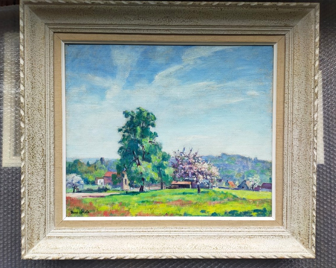 René Juste (1868/1954) Ecole de Crozant Marlotte ( joseph detroy guillaumin)