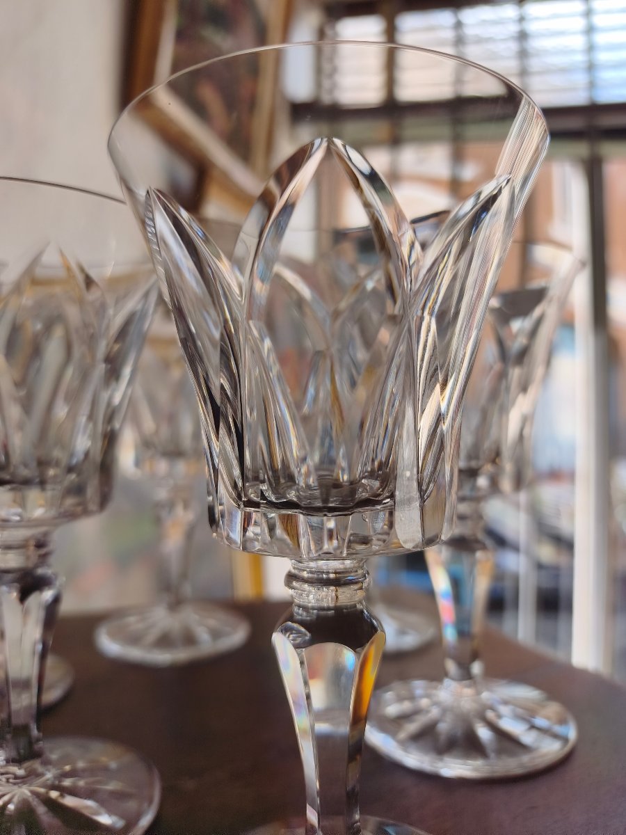 6 Or 12 Saint-louis Camargue Crystal Glasses-photo-1