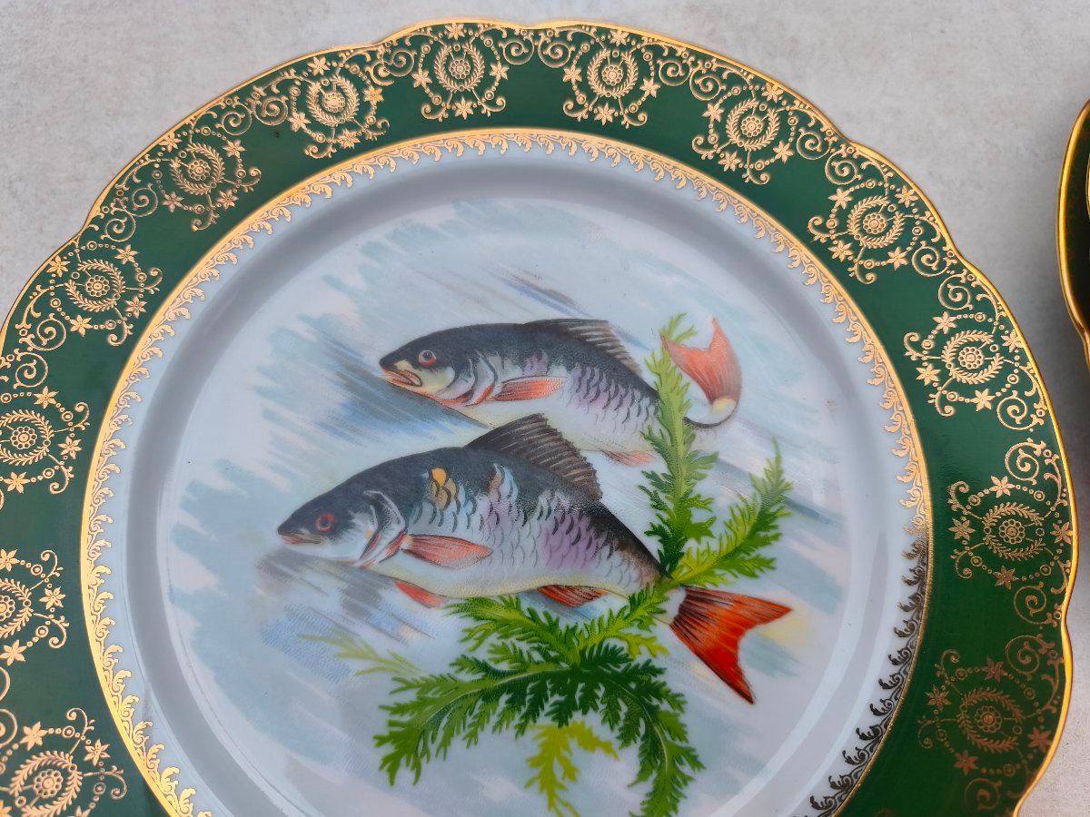 Service à poisson en porcelaine Bavaria-photo-2