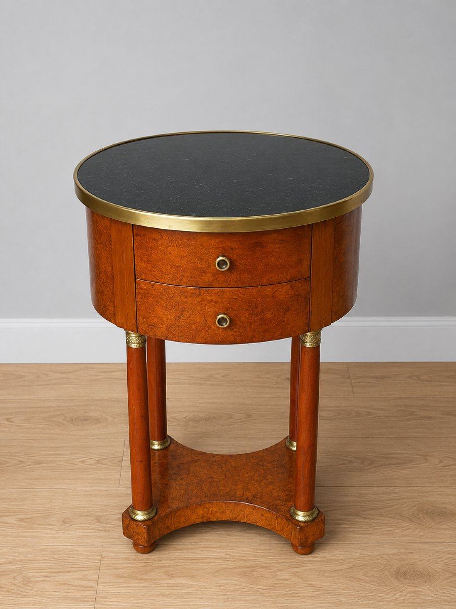 Table tambour empire ( somno chevet console)-photo-2