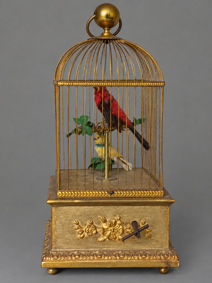 Napoleon III Whistling Bird Cage, Large Model-photo-3