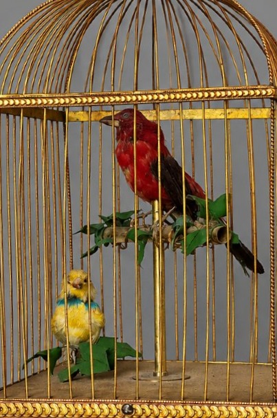 Napoleon III Whistling Bird Cage, Large Model-photo-1