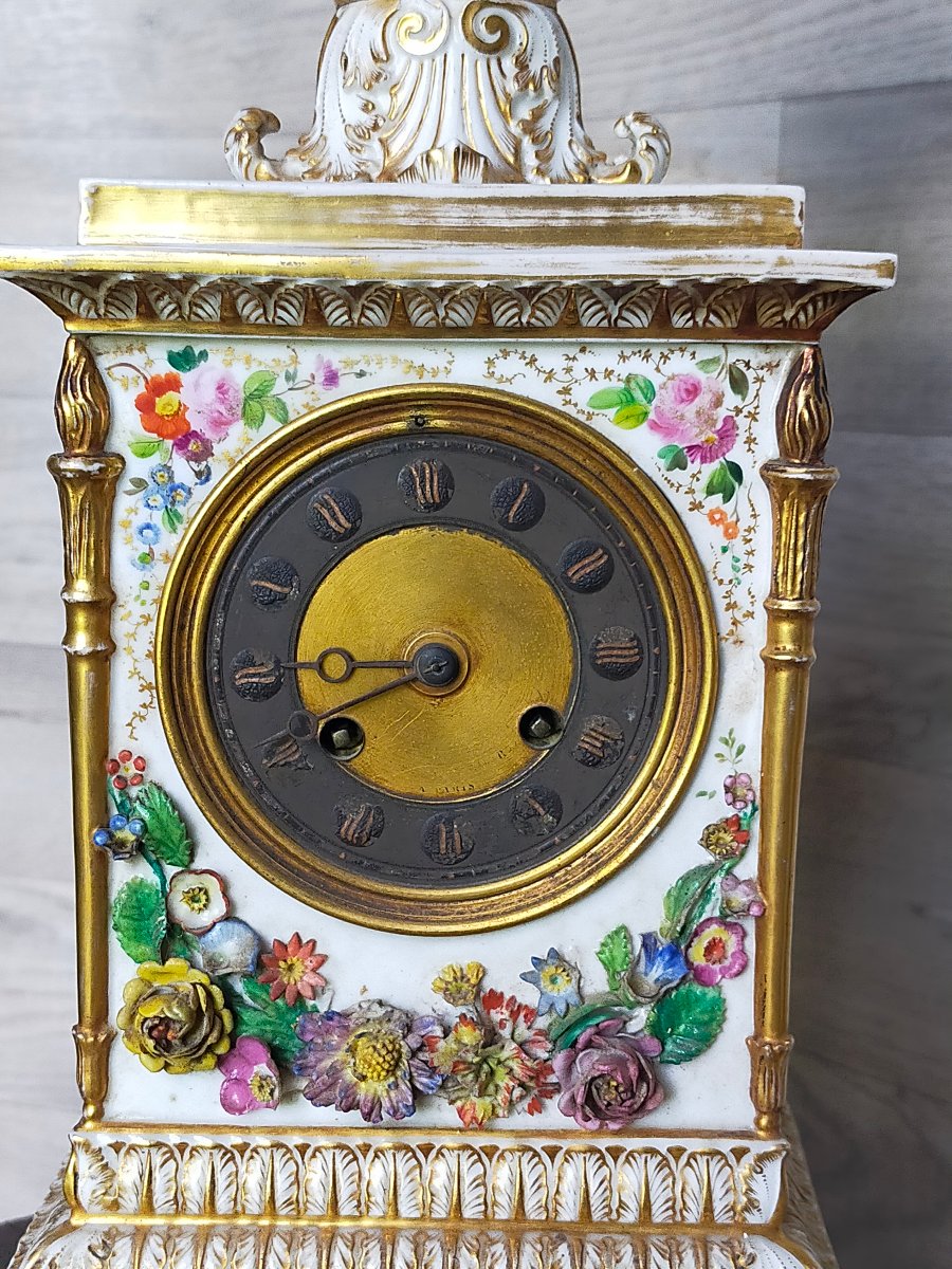 Pendule Jacob Petit Leroy et fils horloger du roi Paris-photo-4