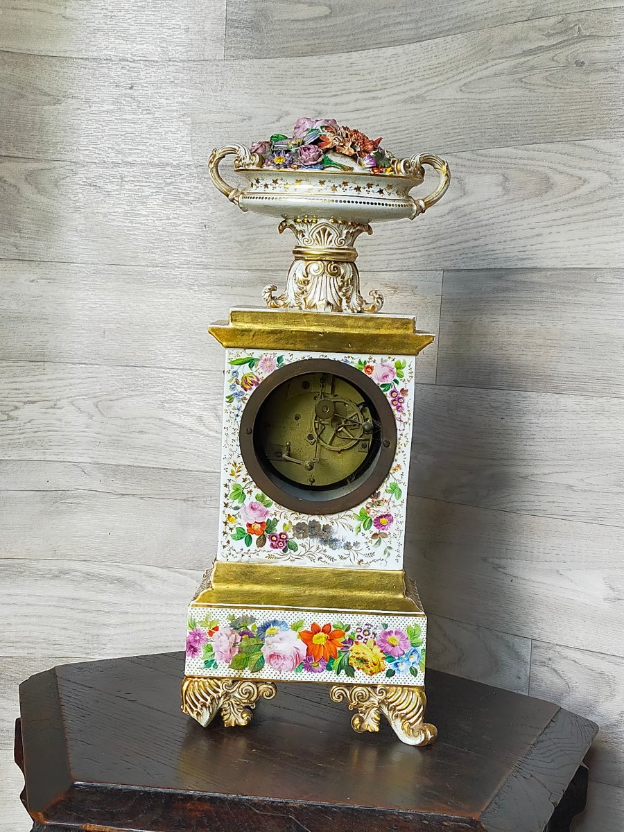 Pendule Jacob Petit Leroy et fils horloger du roi Paris-photo-2