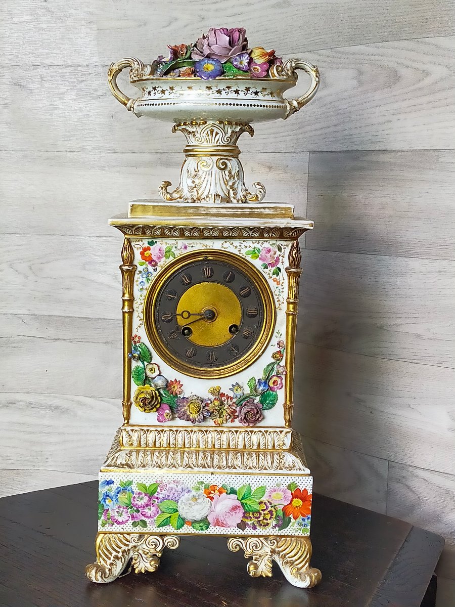 Pendule Jacob Petit Leroy et fils horloger du roi Paris
